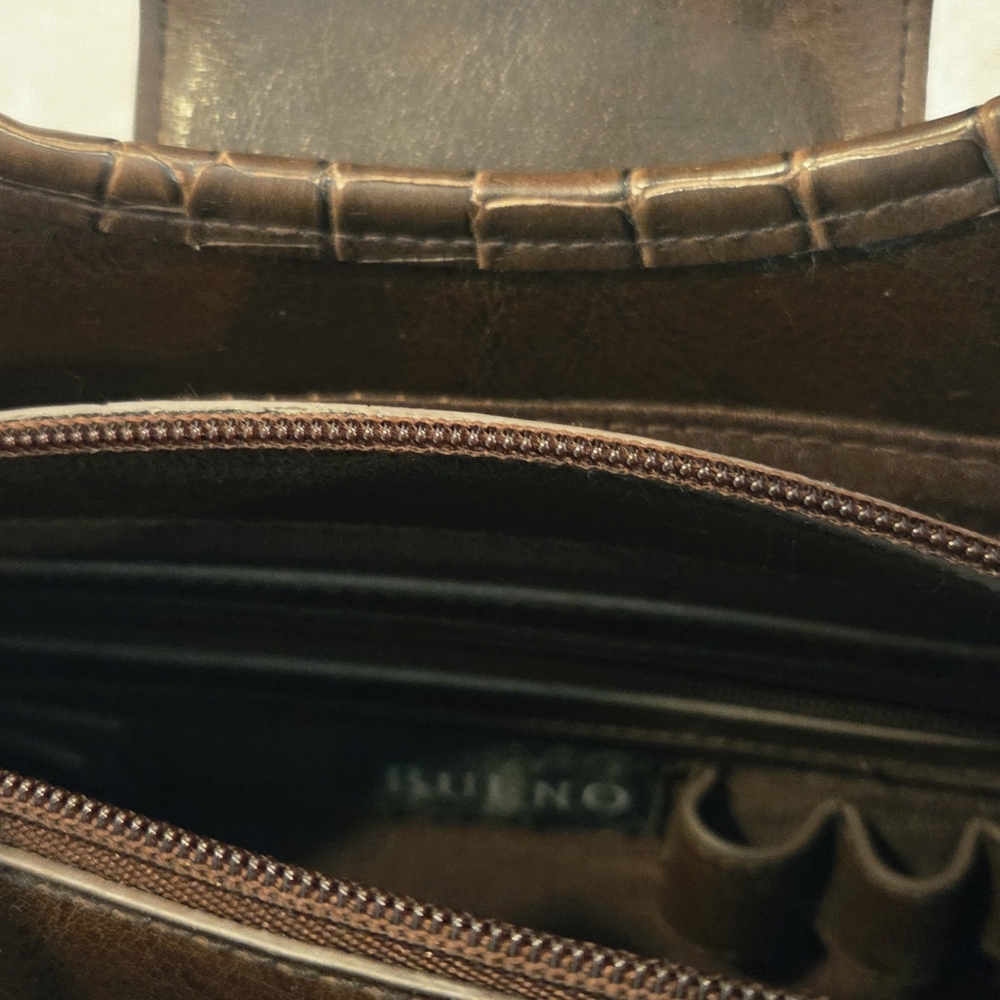 Chic Western Style Brown and Tan Tapestry Bag - Picture 8 of 8